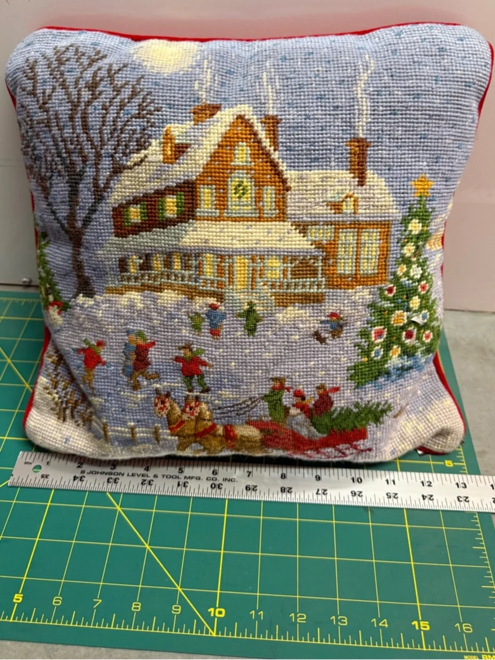 Imperial Elegance vintage needlepoint